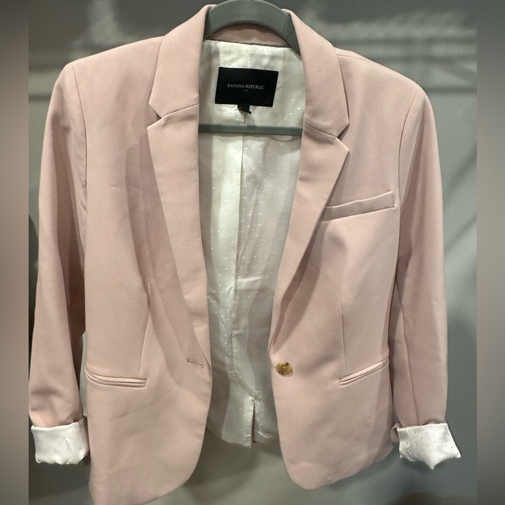 Dusty pink blazer